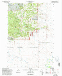 Download a high-resolution, GPS-compatible USGS topo map for Capitol Rock, MT (1996 edition)