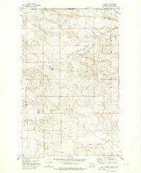 Download a high-resolution, GPS-compatible USGS topo map for Carbert, MT (1976 edition)
