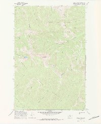 Download a high-resolution, GPS-compatible USGS topo map for Caribou Peak, MT (1984 edition)