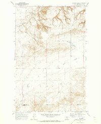 Download a high-resolution, GPS-compatible USGS topo map for Carlson Coulee, MT (1973 edition)