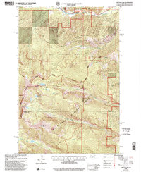 Download a high-resolution, GPS-compatible USGS topo map for Carlton Lake, MT (2002 edition)