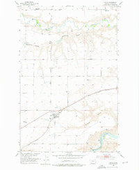 Download a high-resolution, GPS-compatible USGS topo map for Carter, MT (1976 edition)