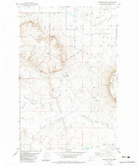 Download a high-resolution, GPS-compatible USGS topo map for Cascade Colony, MT (1983 edition)