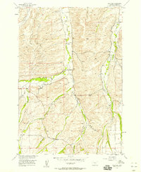 Download a high-resolution, GPS-compatible USGS topo map for Castagne, MT (1958 edition)