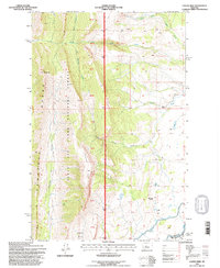 Download a high-resolution, GPS-compatible USGS topo map for Castle Reef, MT (1997 edition)