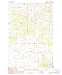Download a high-resolution, GPS-compatible USGS topo map for Cat Creek NW, MT (1986 edition)