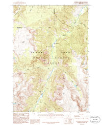 Download a high-resolution, GPS-compatible USGS topo map for Cathedral Point, MT (1986 edition)
