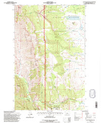 Download a high-resolution, GPS-compatible USGS topo map for Cave Mountain, MT (1997 edition)