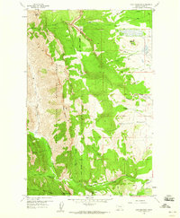Download a high-resolution, GPS-compatible USGS topo map for Cave Mountain, MT (1959 edition)