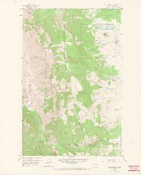 Download a high-resolution, GPS-compatible USGS topo map for Cave Mountain, MT (1967 edition)