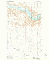 preview thumbnail of historical topo map of Toole County, MT in 1967