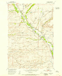 Download a high-resolution, GPS-compatible USGS topo map for Chadborn, MT (1953 edition)