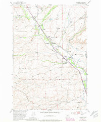Download a high-resolution, GPS-compatible USGS topo map for Chadborn, MT (1981 edition)