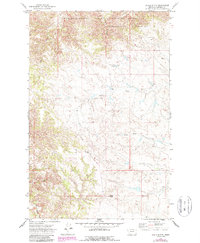 Download a high-resolution, GPS-compatible USGS topo map for Chalk Butte, MT (1987 edition)