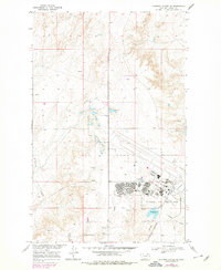 Download a high-resolution, GPS-compatible USGS topo map for Chapman Coulee NE, MT (1978 edition)