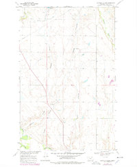Download a high-resolution, GPS-compatible USGS topo map for Chapman Coulee, MT (1978 edition)