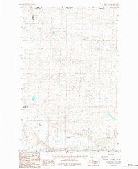 Download a high-resolution, GPS-compatible USGS topo map for Chapman NW, MT (1984 edition)