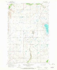 Download a high-resolution, GPS-compatible USGS topo map for Charlo, MT (1967 edition)
