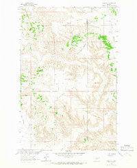 Download a high-resolution, GPS-compatible USGS topo map for Chase Hill, MT (1966 edition)