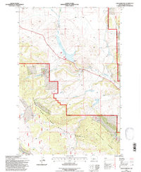 Download a high-resolution, GPS-compatible USGS topo map for Checkerboard, MT (1997 edition)