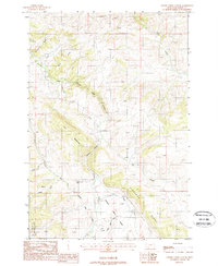 Download a high-resolution, GPS-compatible USGS topo map for Cherry Creek Canyon, MT (1988 edition)