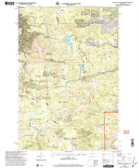 Download a high-resolution, GPS-compatible USGS topo map for Chessman Reservoir, MT (2004 edition)