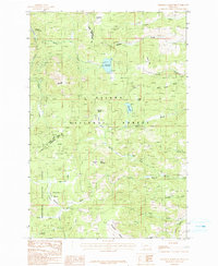 Download a high-resolution, GPS-compatible USGS topo map for Chessman Reservoir, MT (1986 edition)