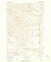 Download a high-resolution, GPS-compatible USGS topo map for Chimney Creek, MT (1962 edition)