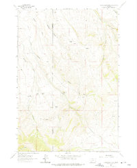Download a high-resolution, GPS-compatible USGS topo map for Christensen Ranch, MT (1975 edition)