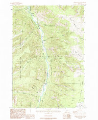 Download a high-resolution, GPS-compatible USGS topo map for Chrome Mountain, MT (1987 edition)