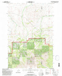 Download a high-resolution, GPS-compatible USGS topo map for Cinnamon Peak, MT (1997 edition)
