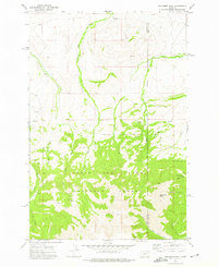 preview thumbnail of historical topo map of Meagher County, MT in 1972
