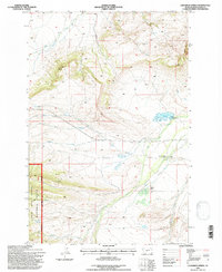 Download a high-resolution, GPS-compatible USGS topo map for Cinnamon Spring, MT (1997 edition)