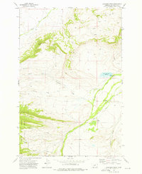 Download a high-resolution, GPS-compatible USGS topo map for Cinnamon Spring, MT (1976 edition)