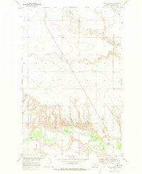 Download a high-resolution, GPS-compatible USGS topo map for Circle Bridge, MT (1973 edition)