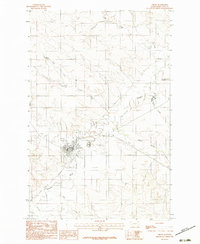 Download a high-resolution, GPS-compatible USGS topo map for Circle, MT (1983 edition)