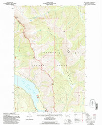 Download a high-resolution, GPS-compatible USGS topo map for Circus Peak, MT (1997 edition)