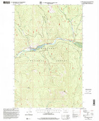 Download a high-resolution, GPS-compatible USGS topo map for Clark Mountain, MT (2000 edition)