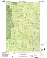 Download a high-resolution, GPS-compatible USGS topo map for Cleveland Mountain, MT (2003 edition)