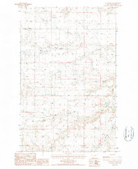 Download a high-resolution, GPS-compatible USGS topo map for Cleveland NE, MT (1987 edition)
