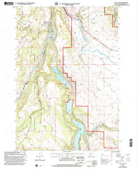 Download a high-resolution, GPS-compatible USGS topo map for Cliff Lake, MT (2002 edition)