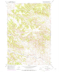 preview thumbnail of historical topo map of Rosebud County, MT in 1967