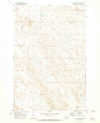 Download a high-resolution, GPS-compatible USGS topo map for Coal Bank Spring, MT (1973 edition)