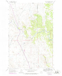 Download a high-resolution, GPS-compatible USGS topo map for Coburn Mountain, MT (1979 edition)