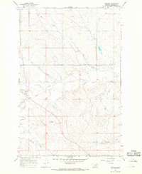 Download a high-resolution, GPS-compatible USGS topo map for Cohagen, MT (1968 edition)