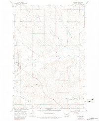 Download a high-resolution, GPS-compatible USGS topo map for Cohagen, MT (1984 edition)