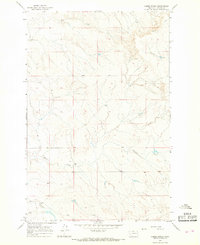 Download a high-resolution, GPS-compatible USGS topo map for Combs Ranch, MT (1968 edition)