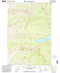 Download a high-resolution, GPS-compatible USGS topo map for Como Peaks, MT (2002 edition)
