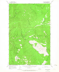 Download a high-resolution, GPS-compatible USGS topo map for Coney Peak, MT (1967 edition)