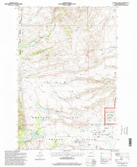 Download a high-resolution, GPS-compatible USGS topo map for Conleys Lake, MT (1998 edition)